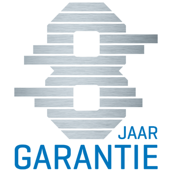 Aluca 8 jaar garantie